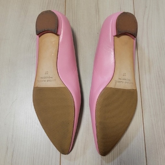 Manolo Blahnik Pink Heels - Picture 3 of 5